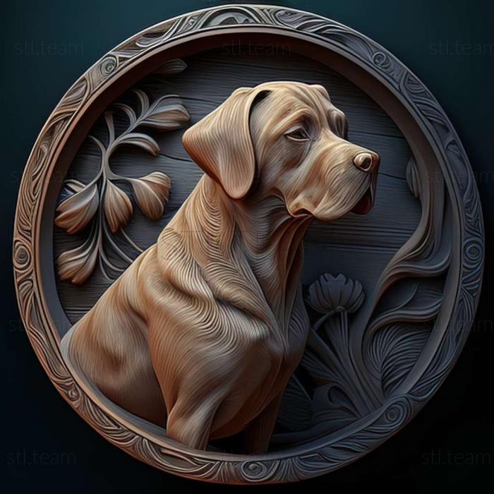 3D model dog (STL)